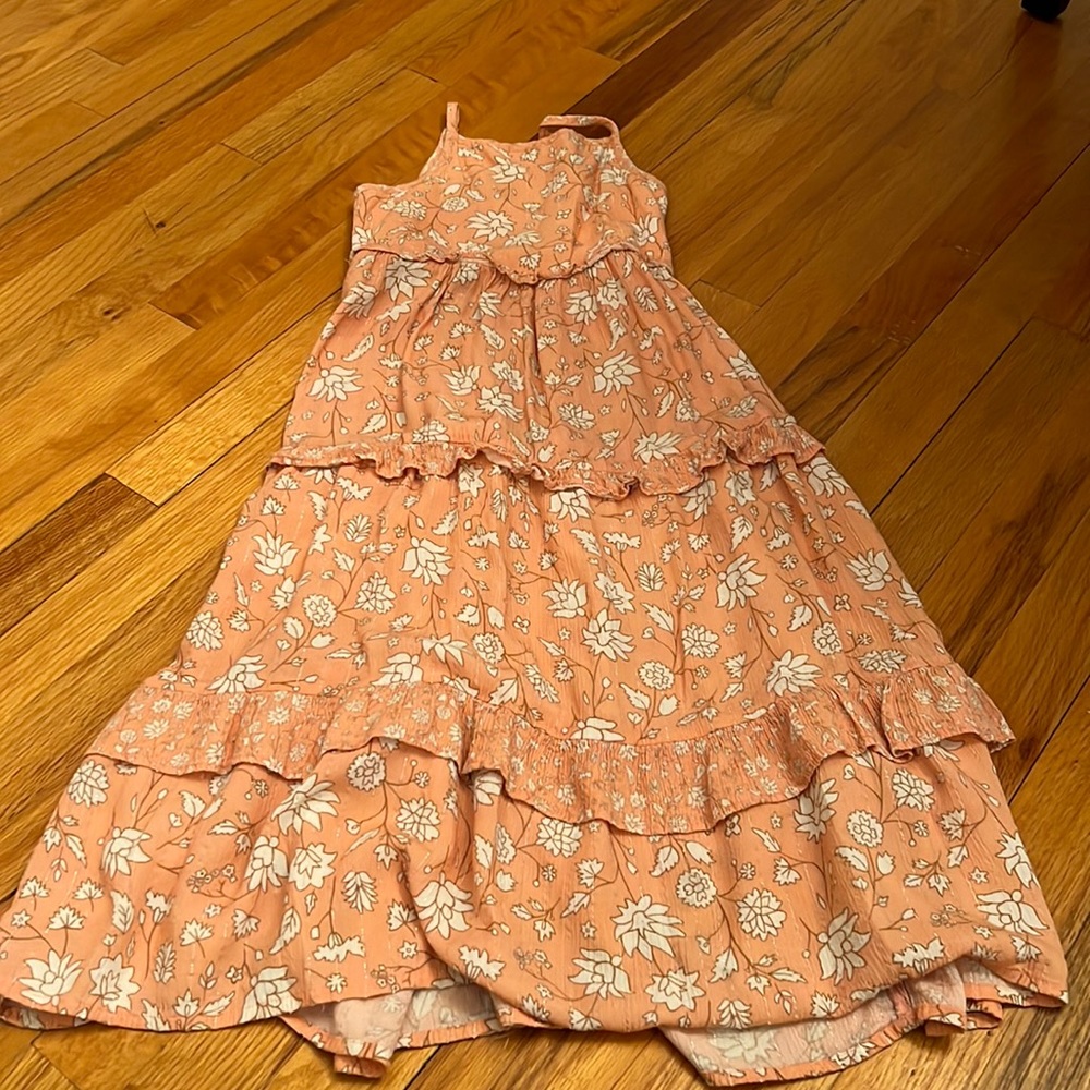 Light Orange Maxi Dress